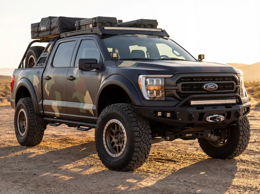 Ford F-150 on 35s
