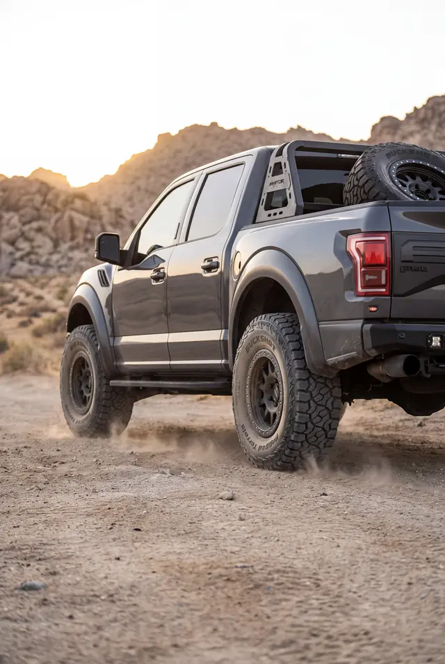 Ford Raptor on Buckshot Rugged Terrain